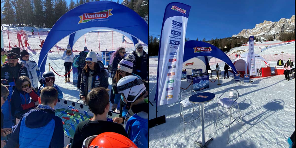 Ventura partner ufficiale della Coppa del Mondo di sci alpino femminile